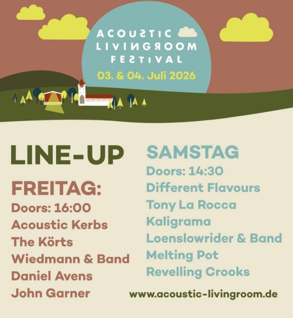 Acoustic Livingroom 2026 Lineup